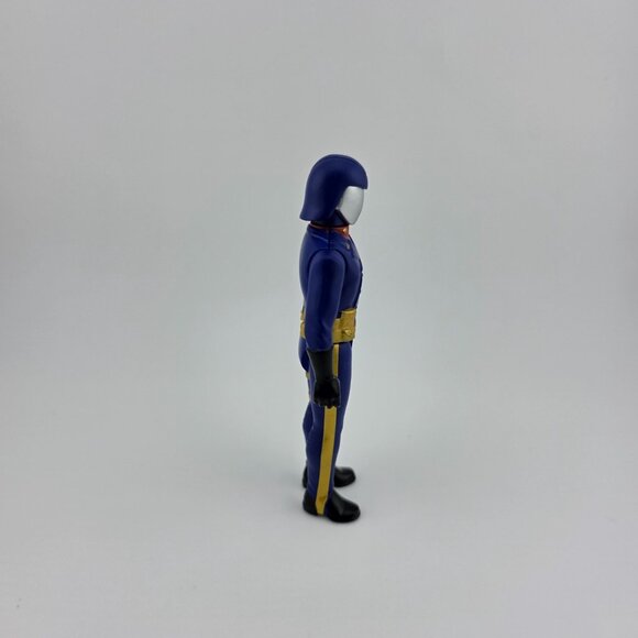 Super7 G.I. Joe: ReAction+ Cobra Commander Blue Plastic Collectible Figure - Picture 4 of 6